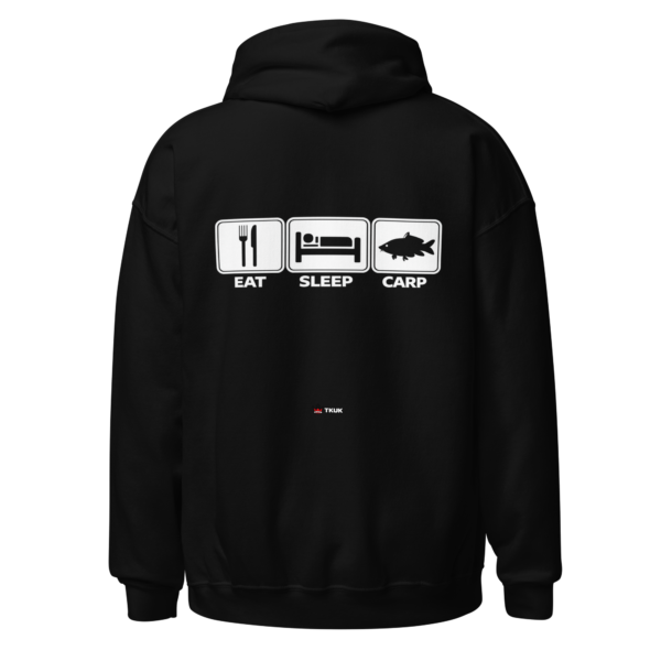 eat sleep carp fishing hoodie