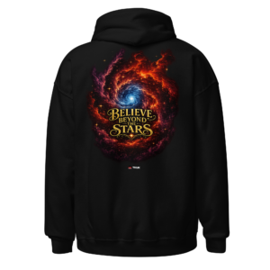 Statement Wear cosmos believe stars space hoodie