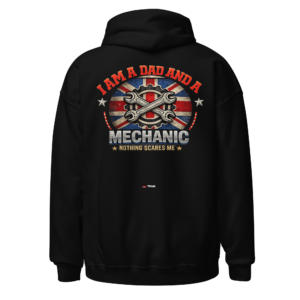 Statement Wear dad mechanic nothing scares me hoodie