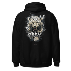 Animal Prints don’t be the prey leopard hoodie