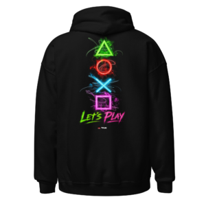 Statement Wear lets play gamer hoodie
