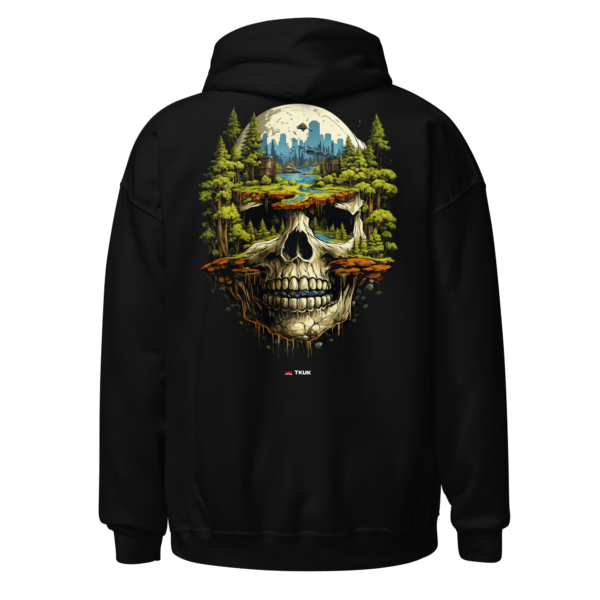 woodland skull hoodie