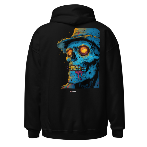 zombie skull hat hoodie
