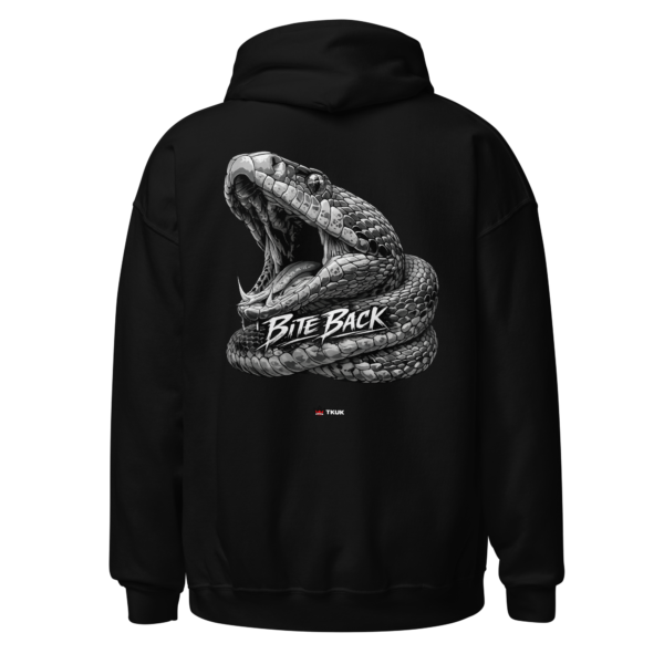 bite back snake hoodie
