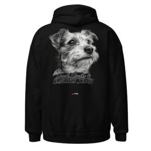 Animal Prints small scruffy slightly judgy terrier hoodie