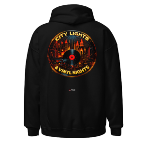 Statement Wear city lights & vinyl nights hoodie