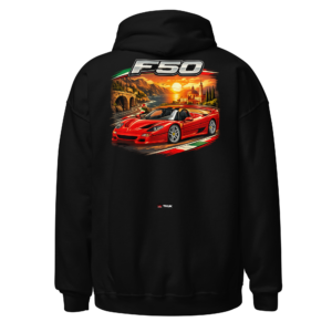 Cars & Motorsport f50 supercar coastal drive hoodie