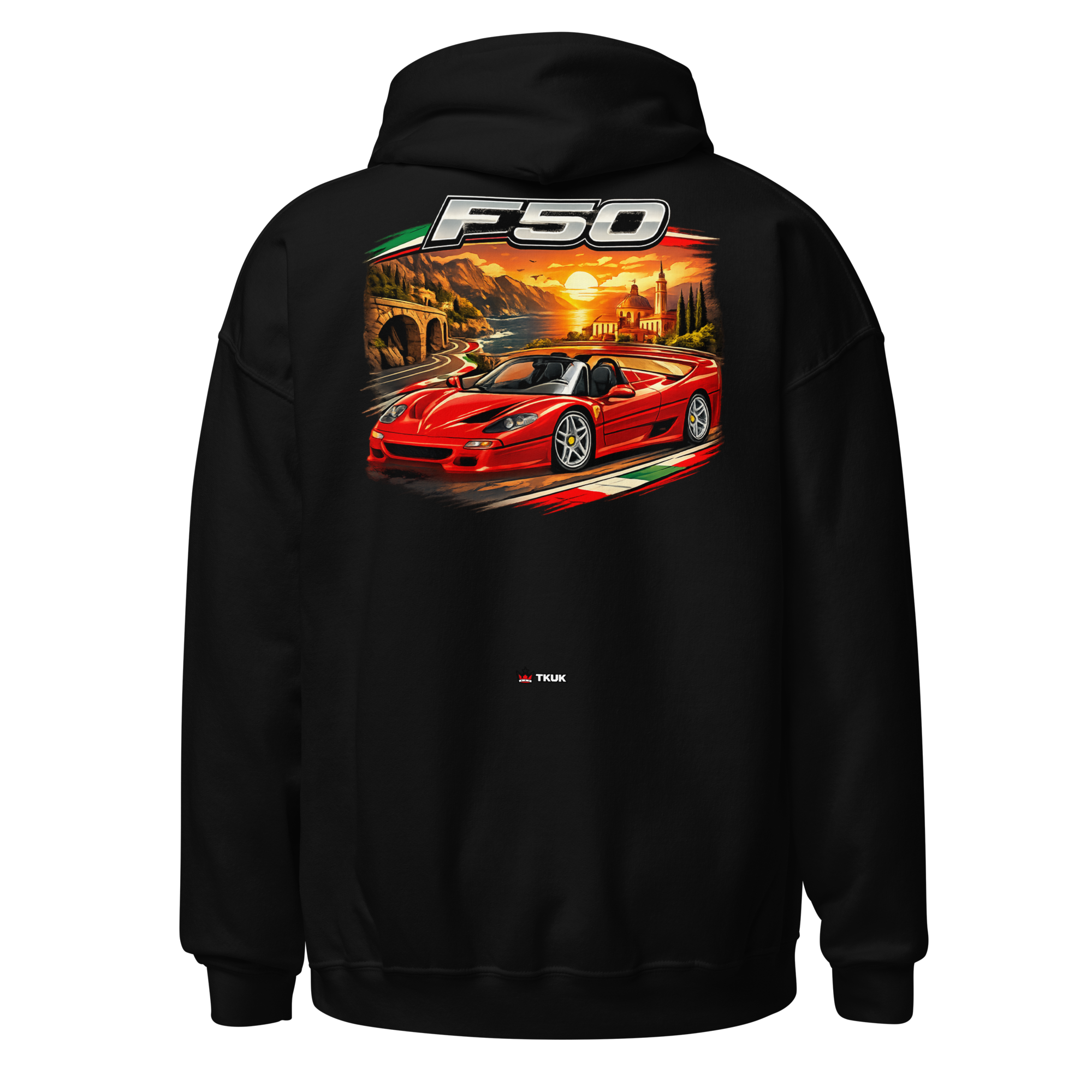 f50 supercar coastal drive hoodie f50 supercar coastal drive hoodie