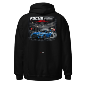 Cars & Motorsport focus rs mk3 blue performance car hoodie