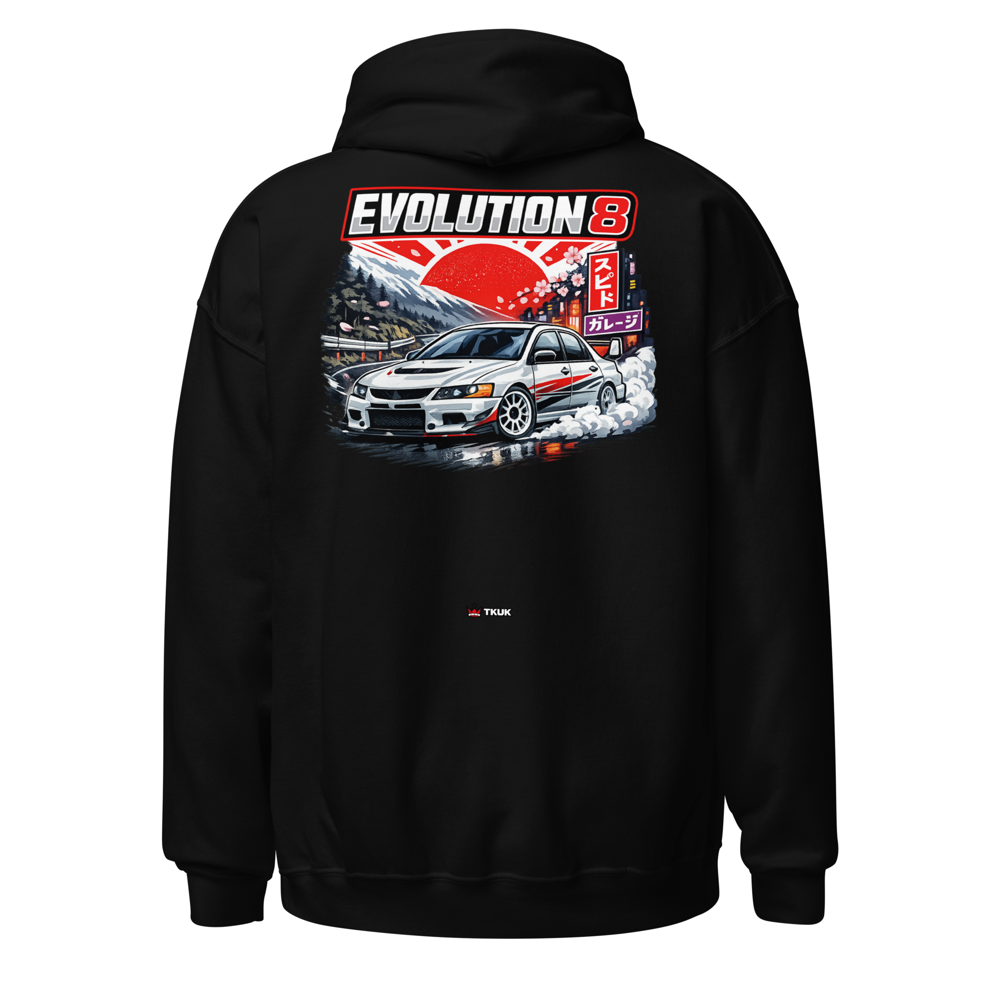 evolution 8 japanese rally car hoodie evolution 8 japanese rally car hoodie
