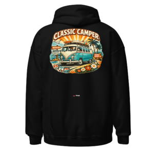 Cars & Motorsport classic camper beach hoodie