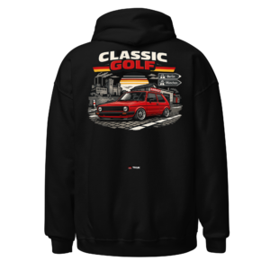 Cars & Motorsport classic golf retro german car hoodie