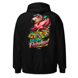 let’s do the flamingo skates hoodie