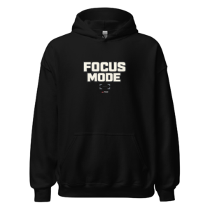 Clean Cut focus mode minimalist hoodie