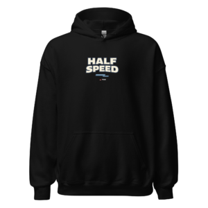 Clean Cut half speed minimalist hoodie