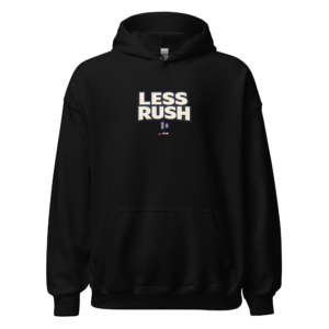 Clean Cut less rush minimalist hoodie