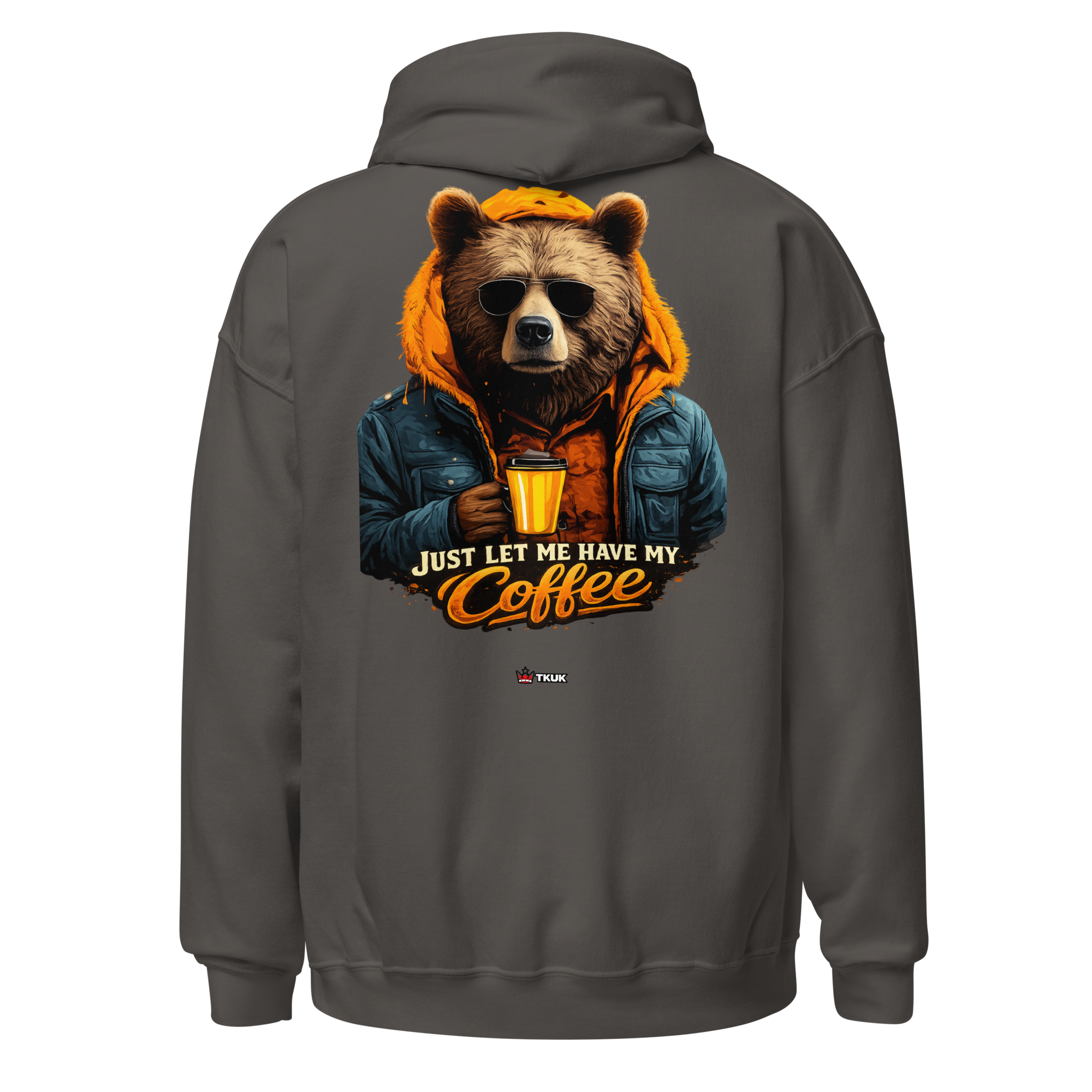 bear coffee hoodie