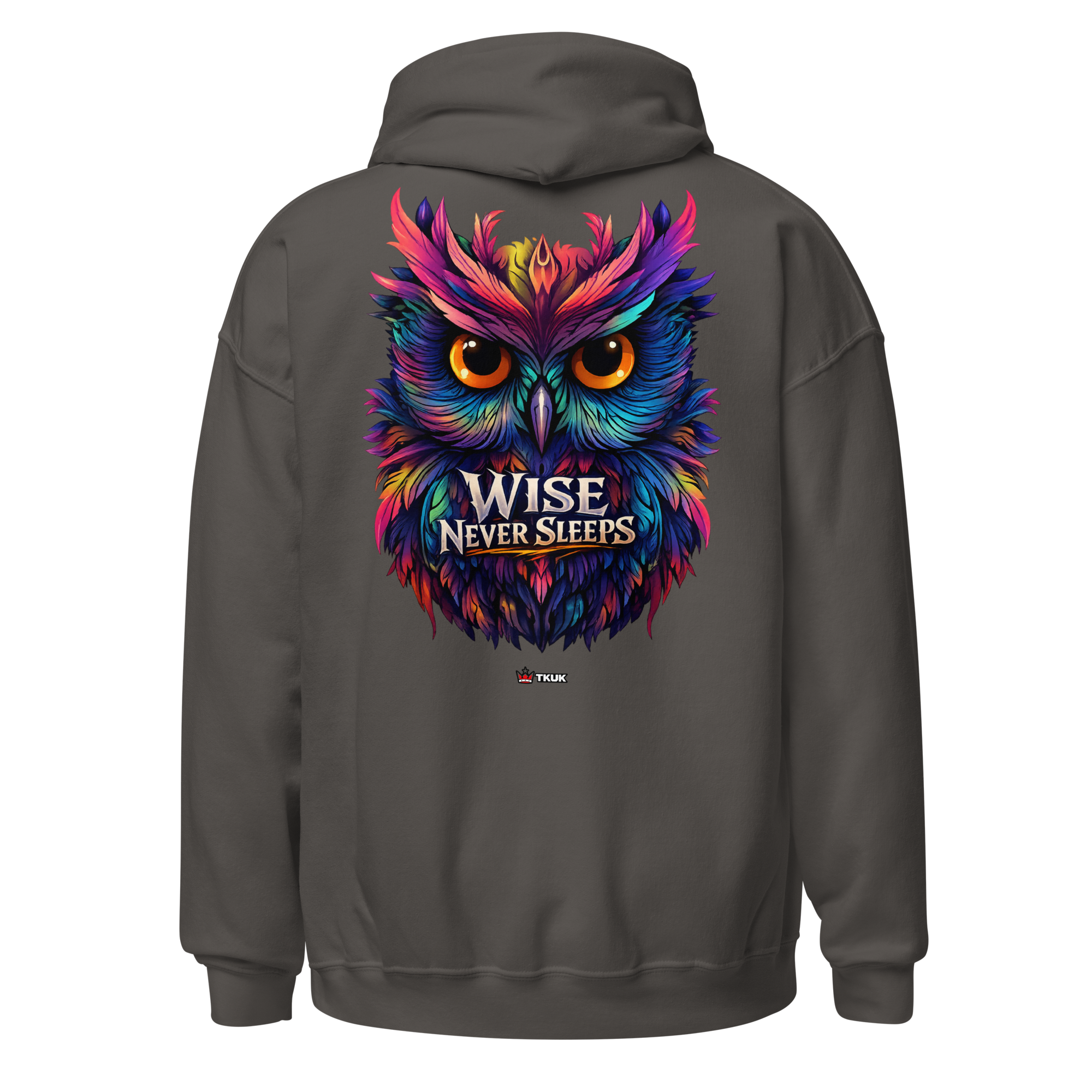 wise never sleeps owl hoodie