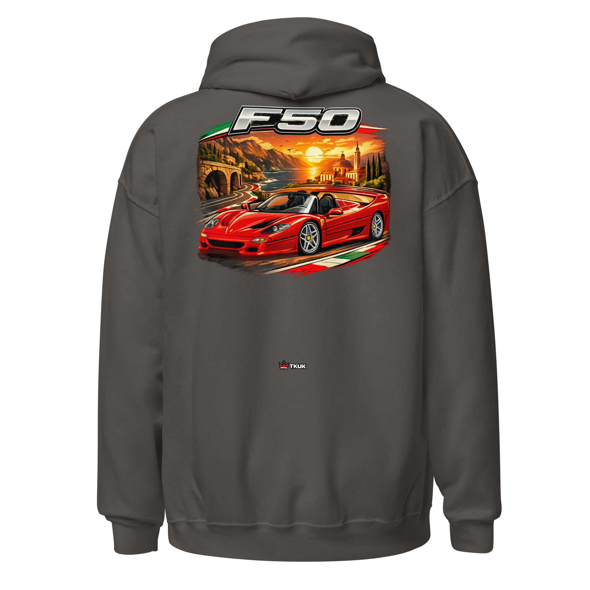 f50 supercar coastal drive hoodie f50 supercar coastal drive hoodie