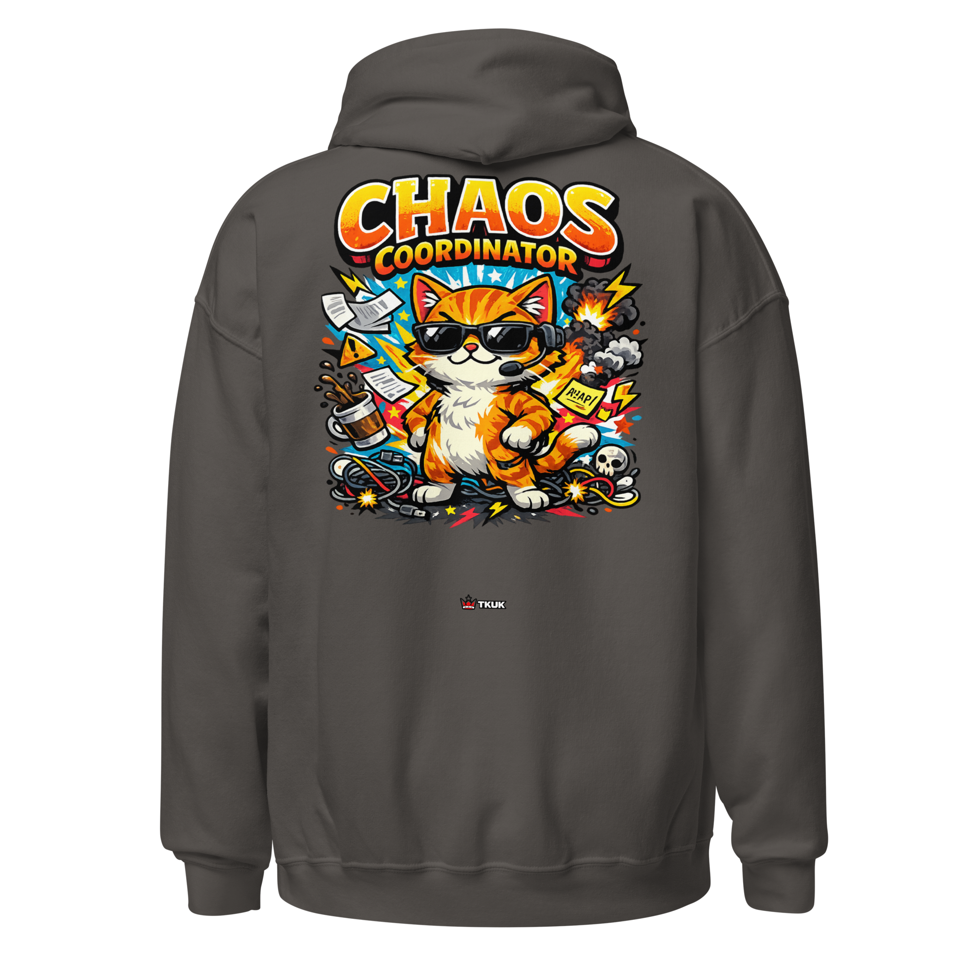 chaos coordinator cat hoodie
