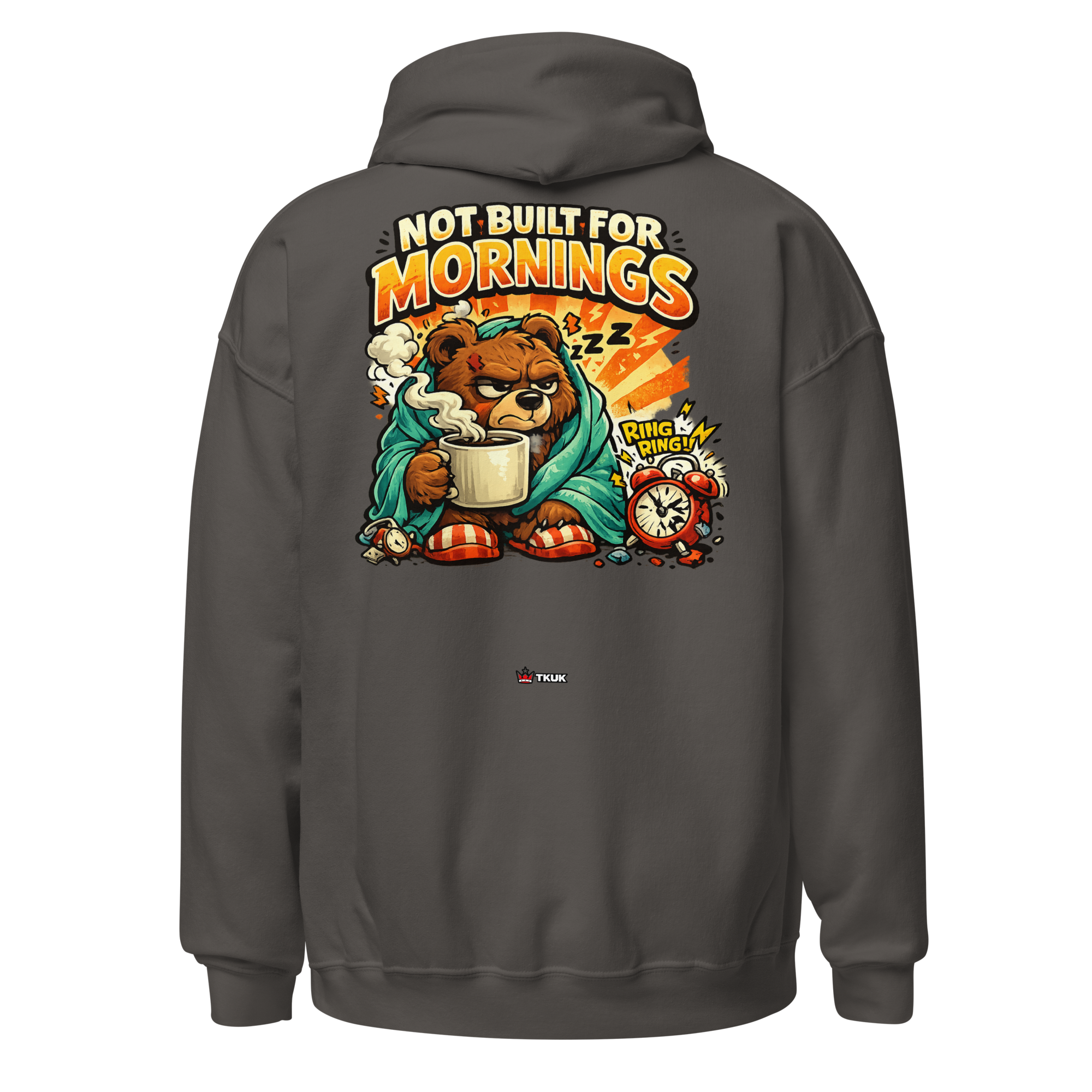 not built for mornings grumpy bear hoodie