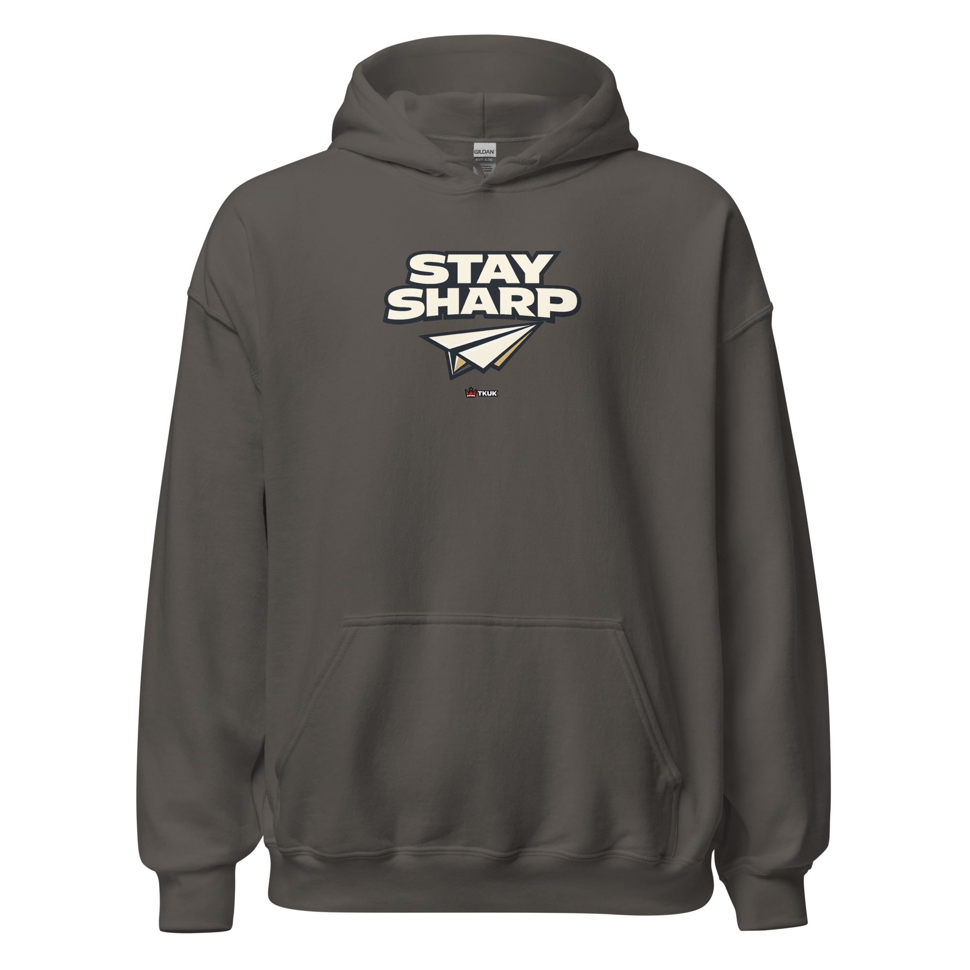 stay sharp minimalist hoodie