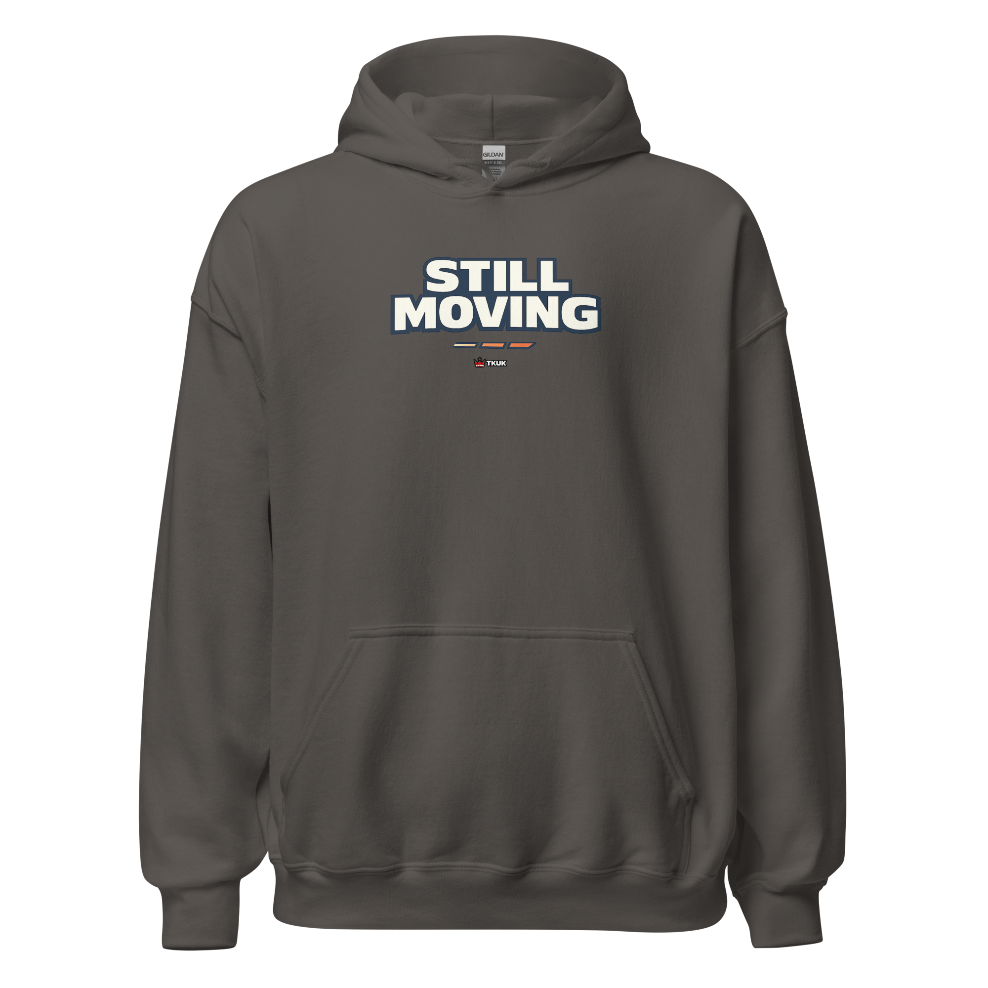 still moving minimalist hoodie