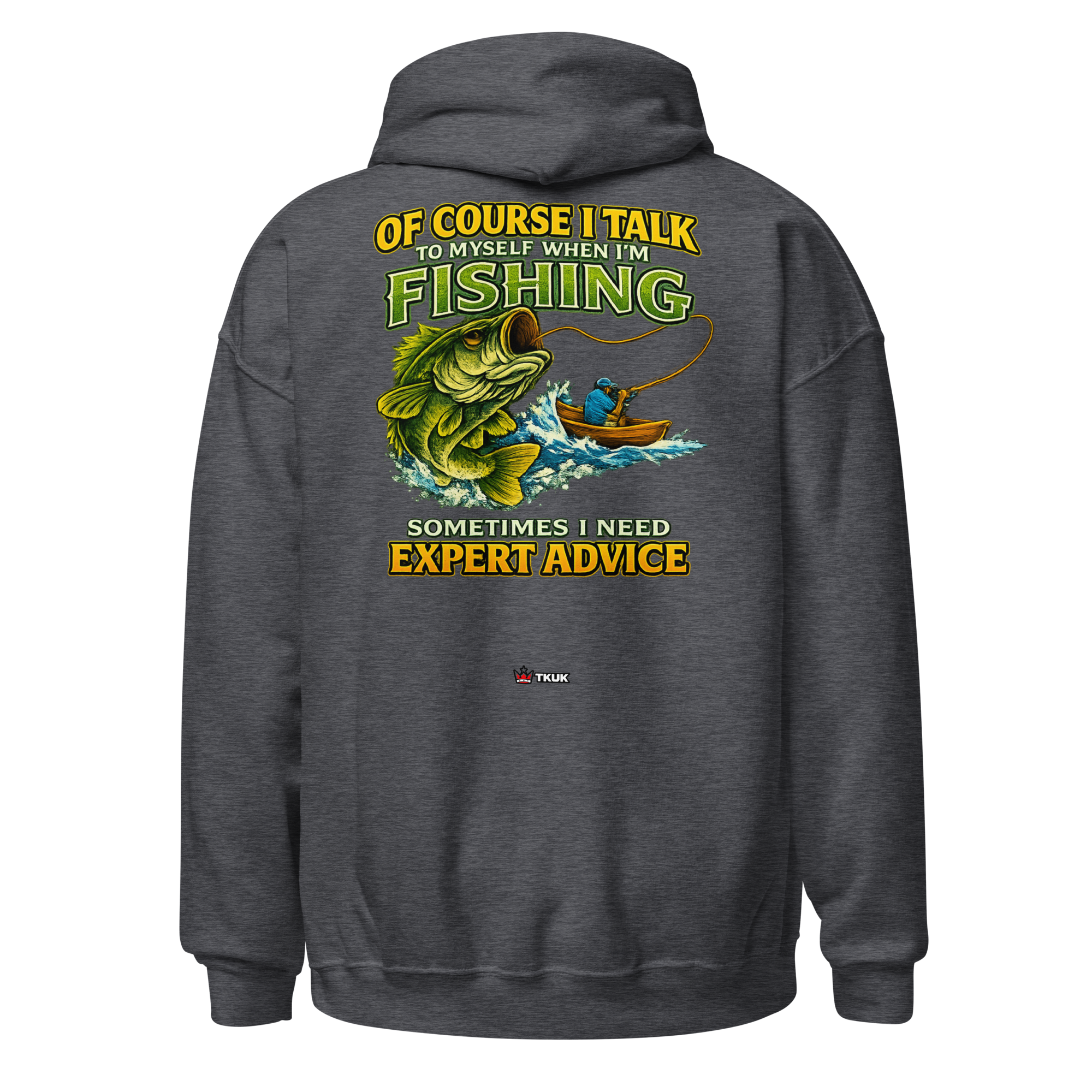 expert advice fishing hoodie