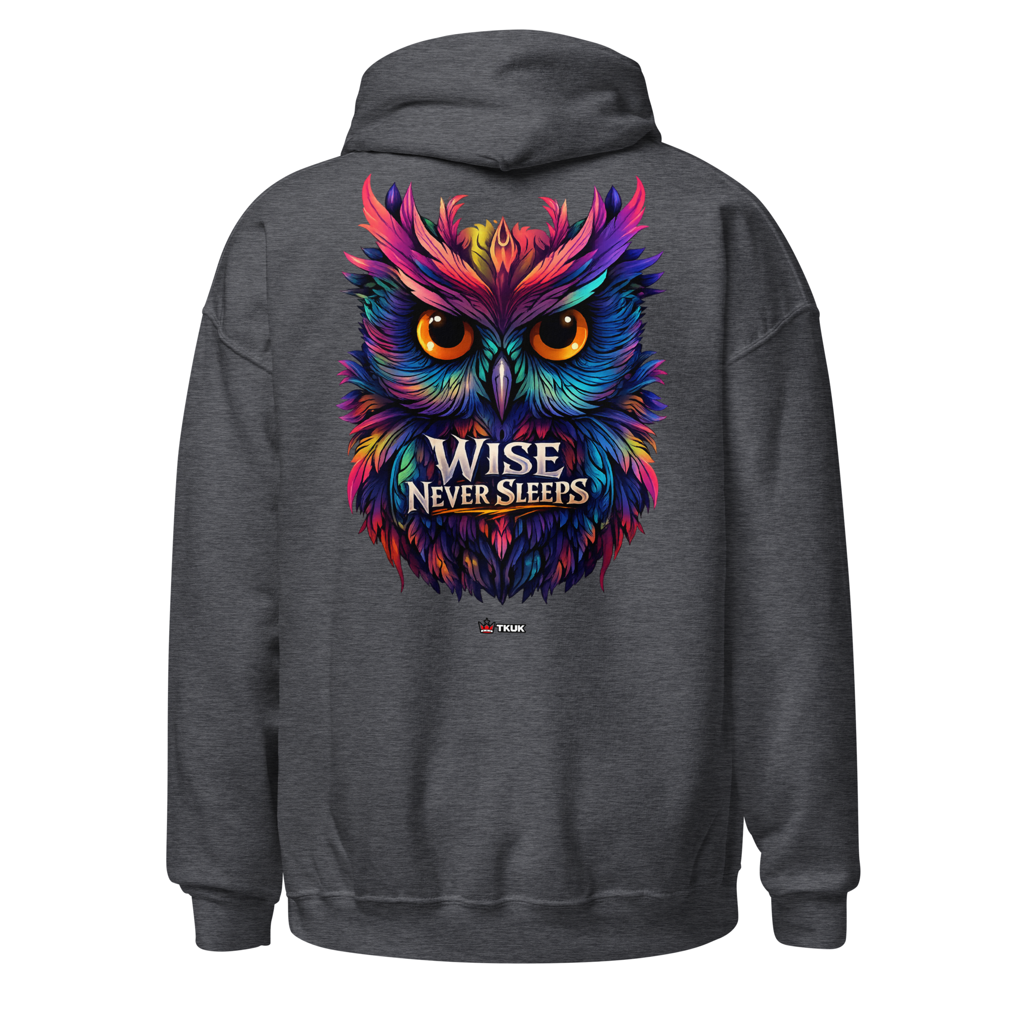 wise never sleeps owl hoodie