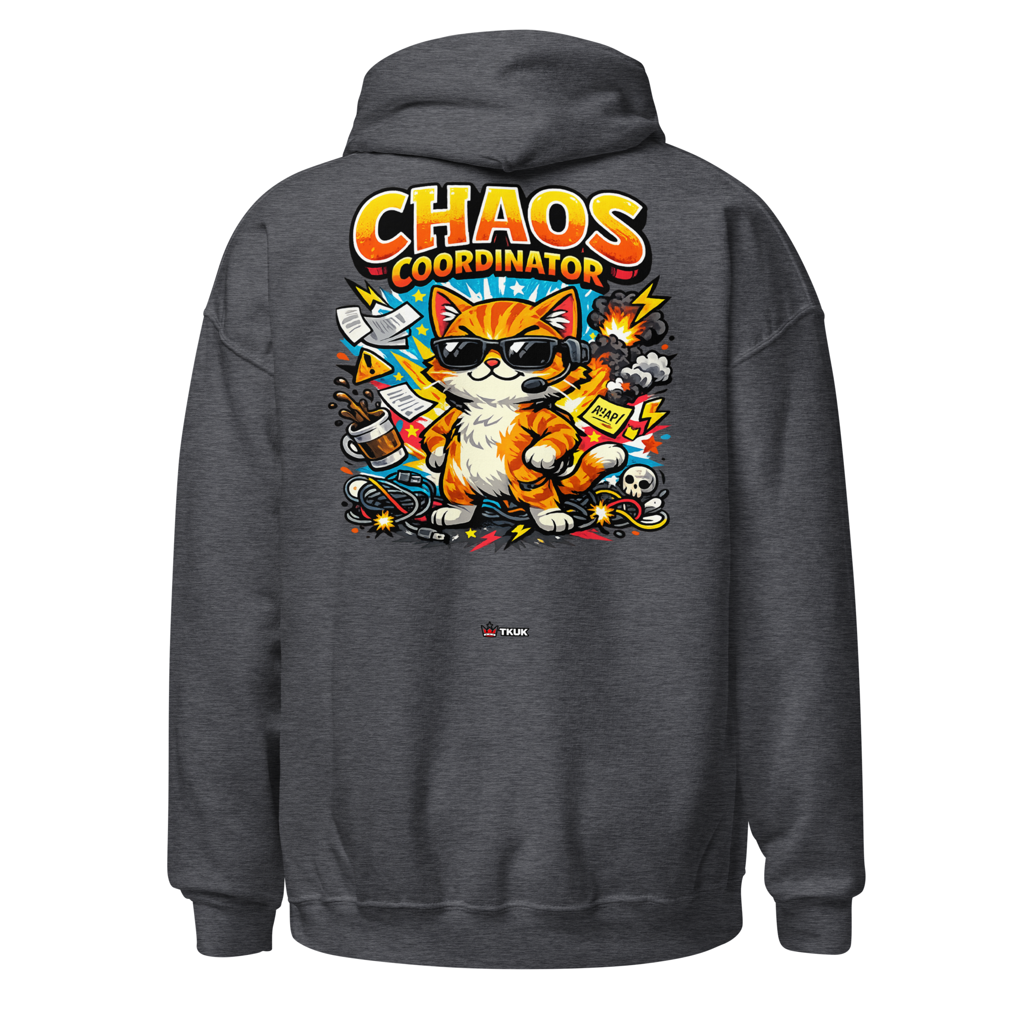 chaos coordinator cat hoodie