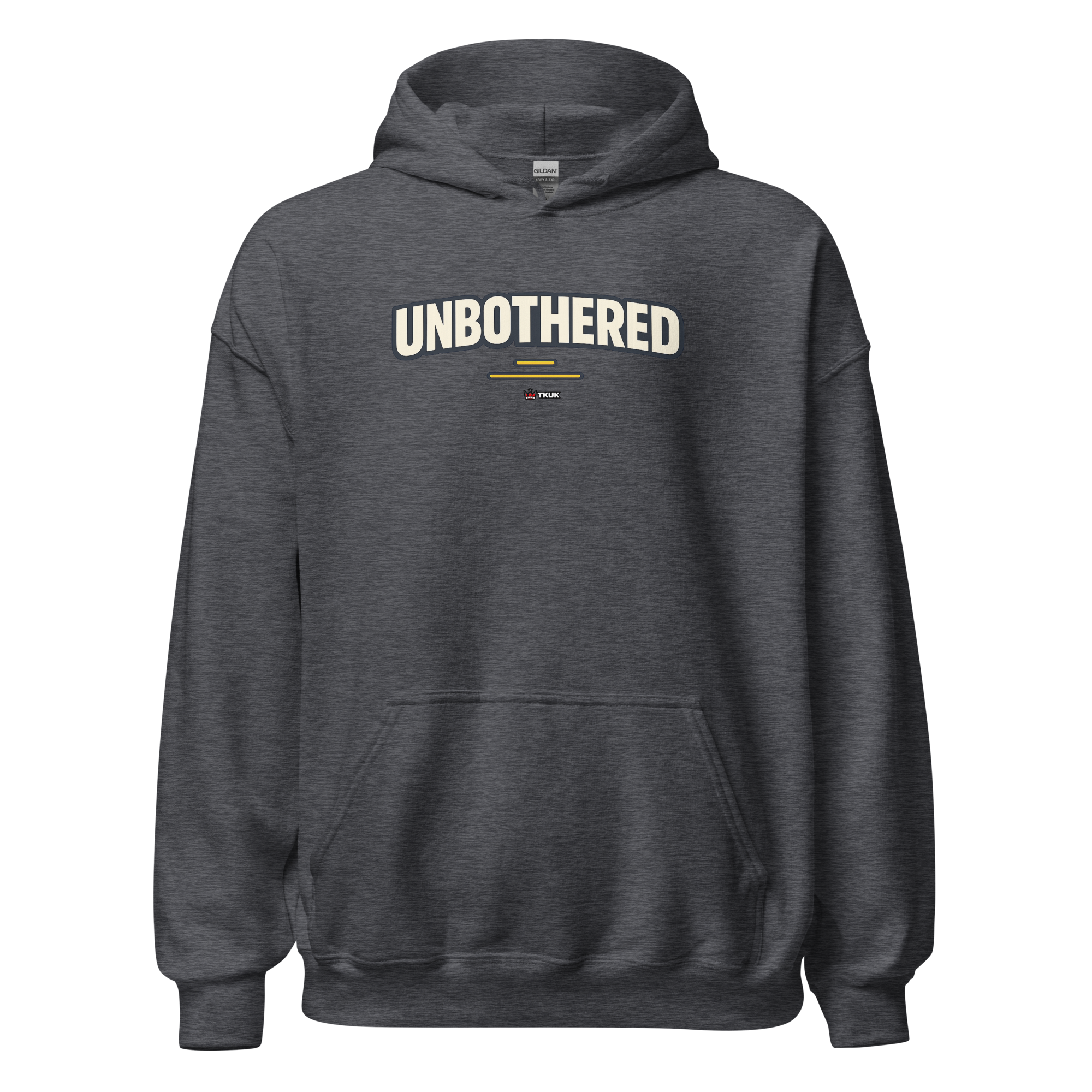 unbothered minimalist hoodie