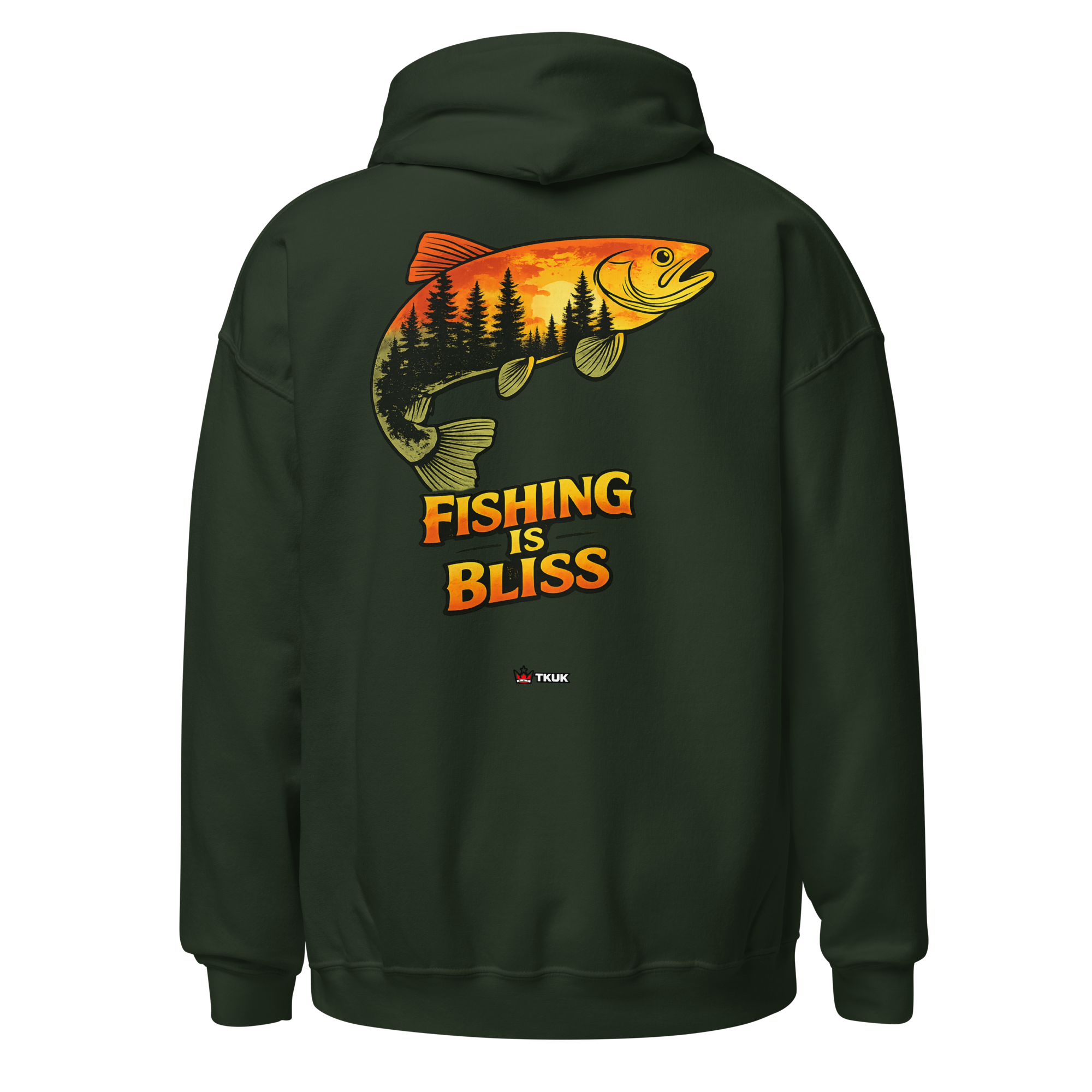 bliss fishing hoodie