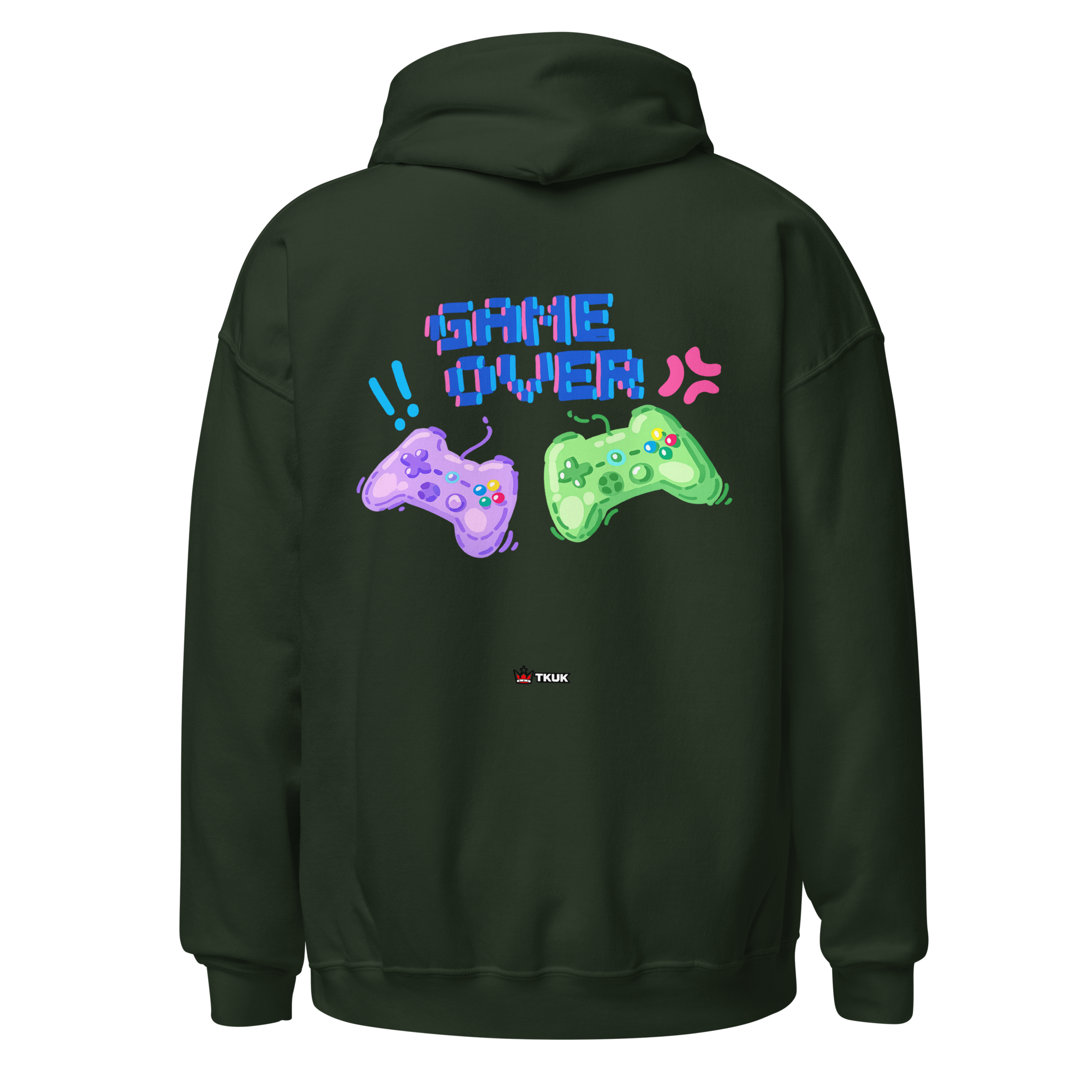 game over controllers hoodie