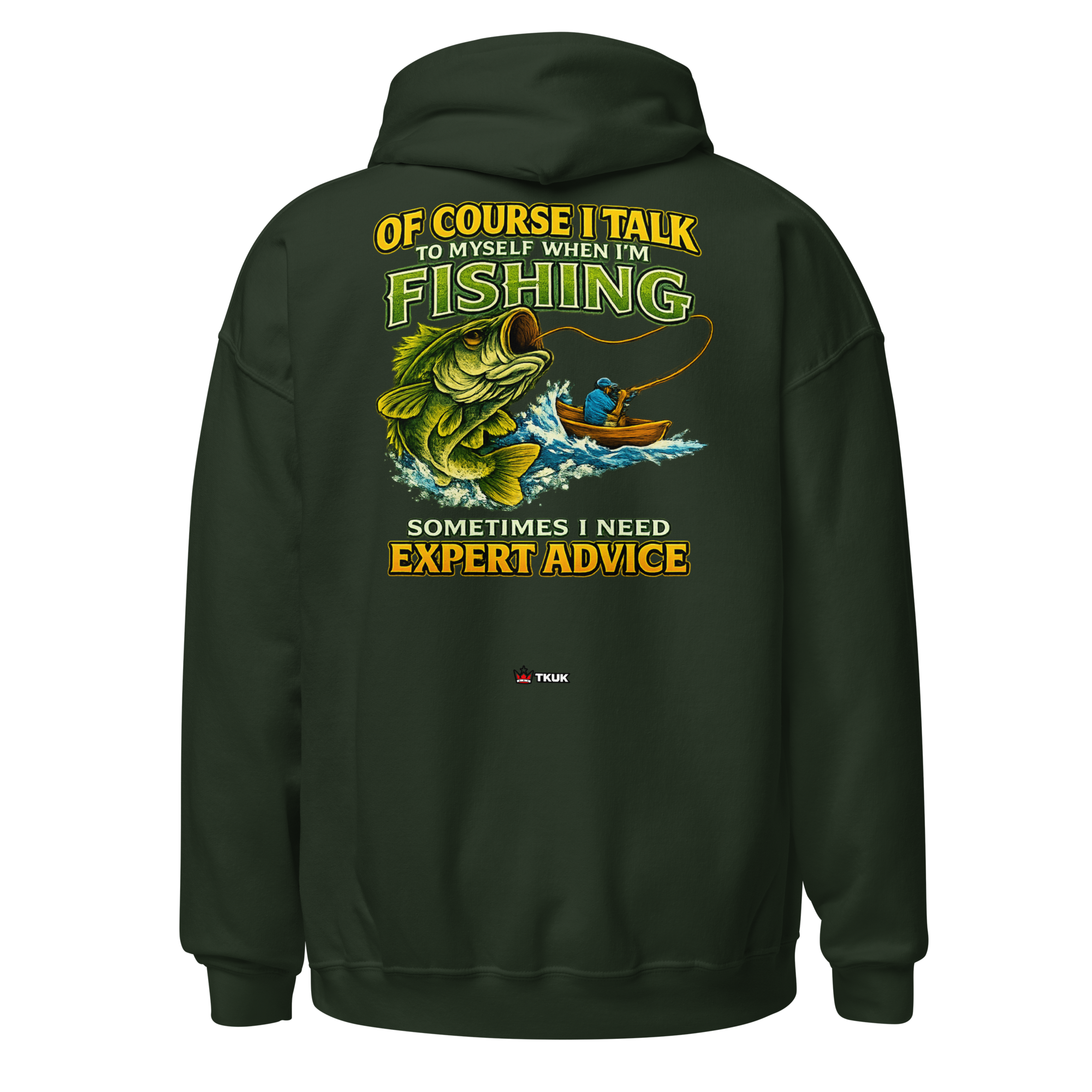 expert advice fishing hoodie
