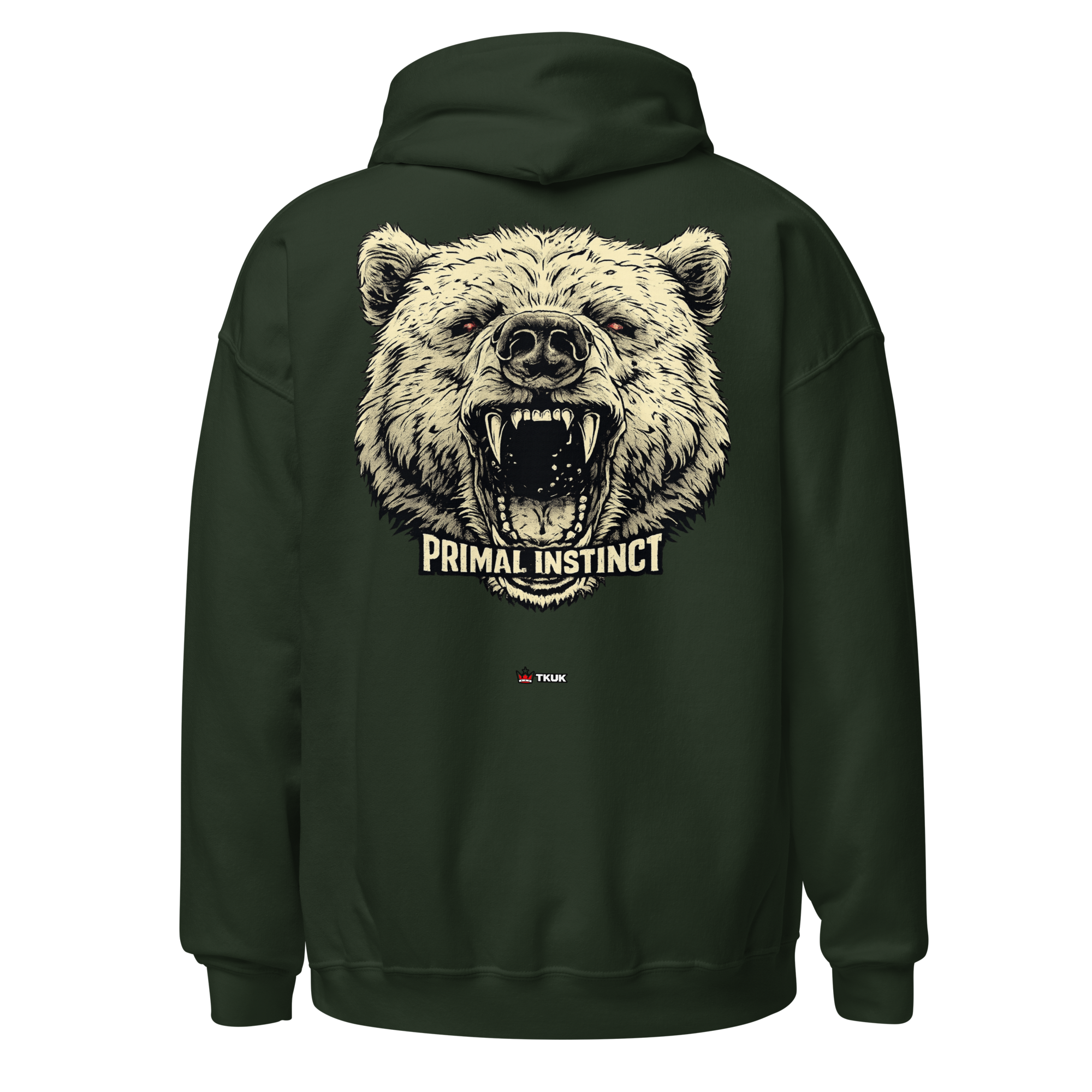 bear primal instinct hoodie