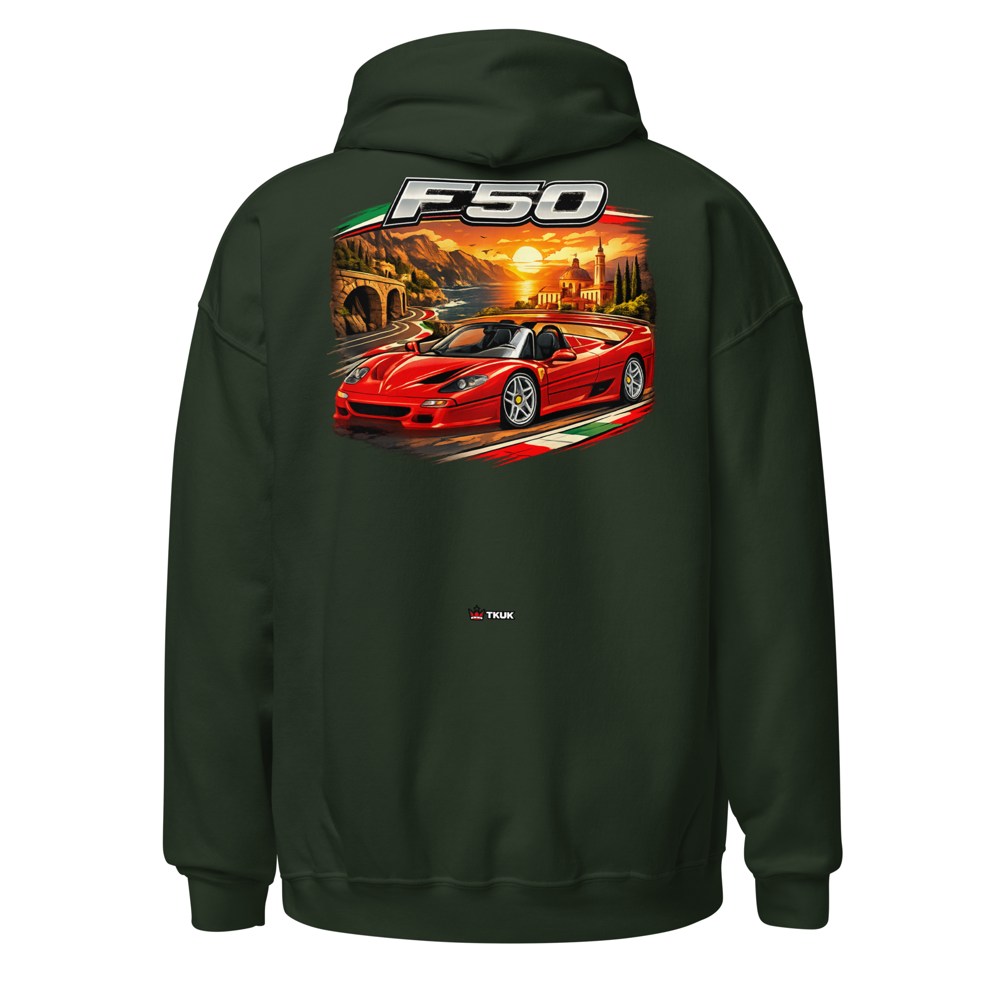 f50 supercar coastal drive hoodie f50 supercar coastal drive hoodie