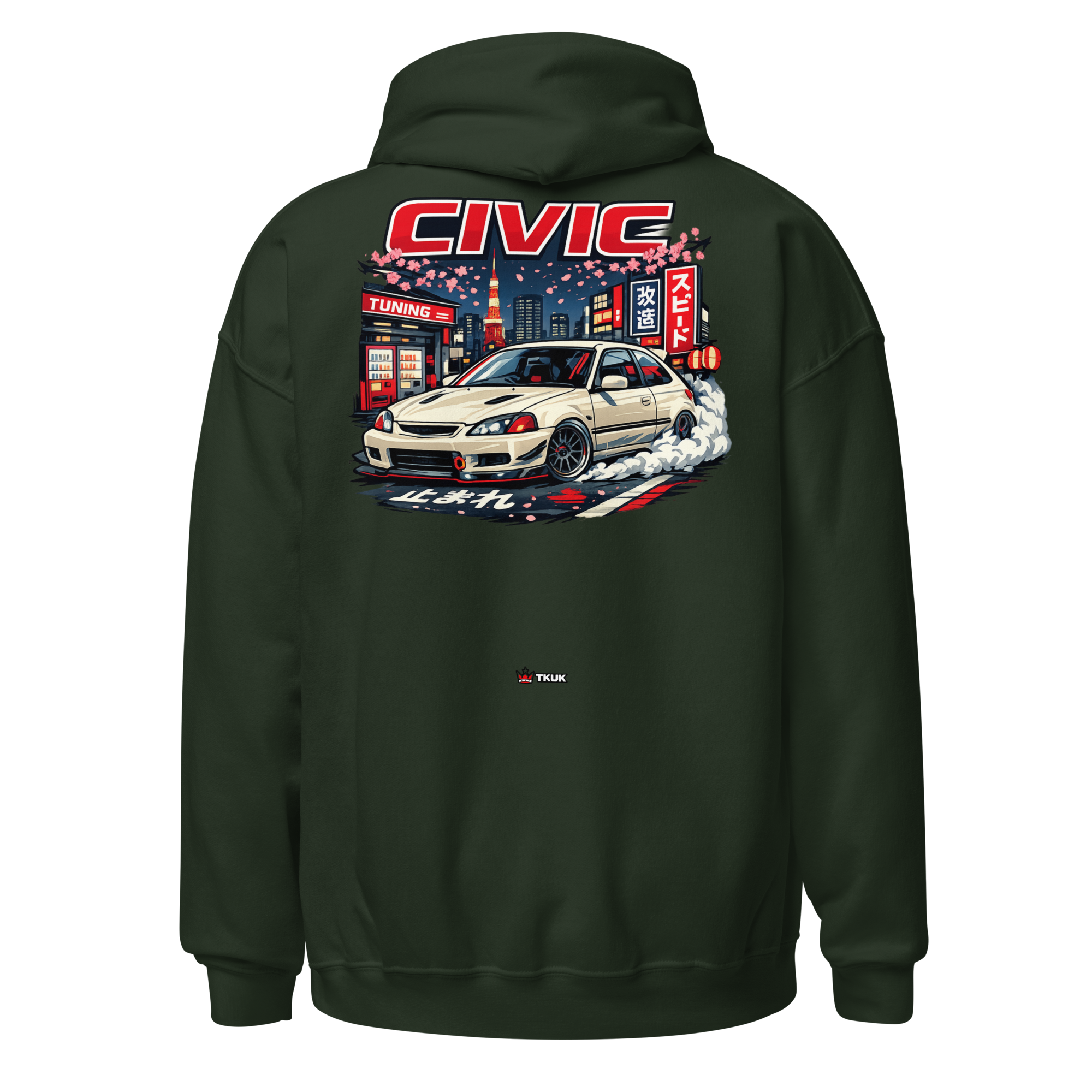 civic japanese street car hoodie civic japanese street car hoodie