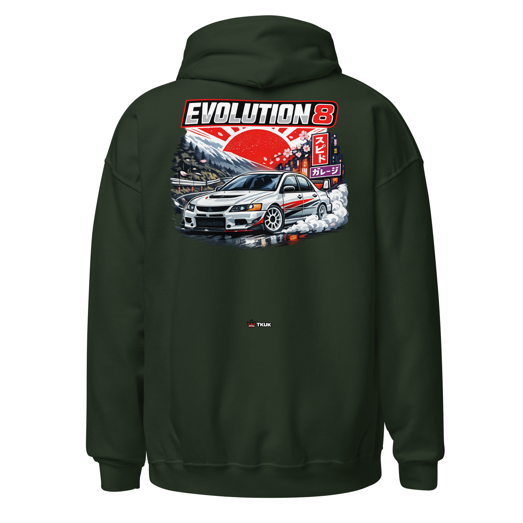 evolution 8 japanese rally car hoodie evolution 8 japanese rally car hoodie