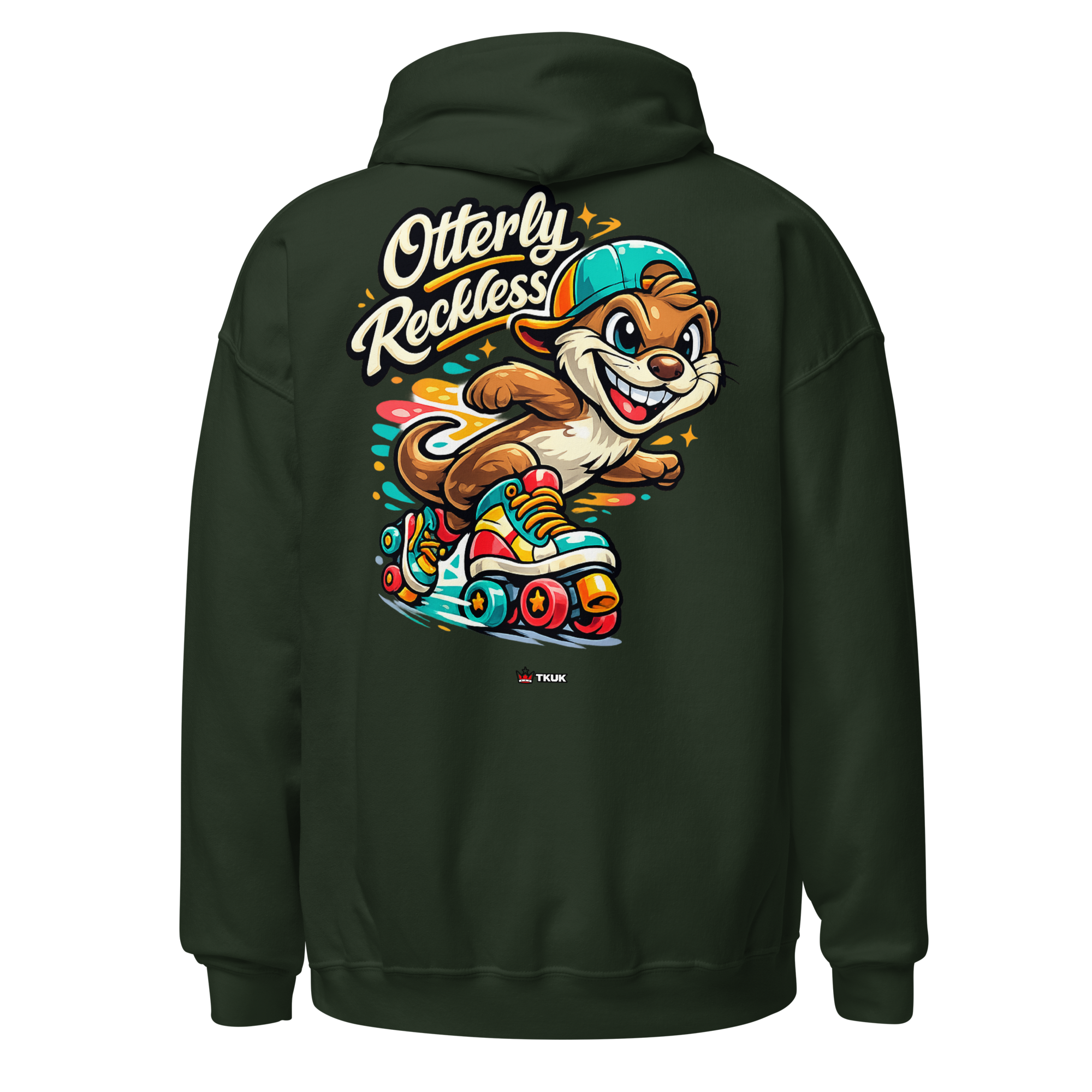 otterly reckless otter skates hoodie