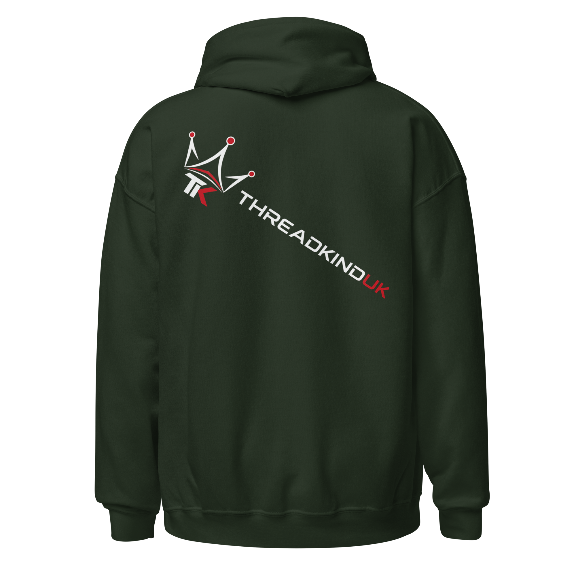 ThreadKindUK Essentials Dark Hoodie - Image 3