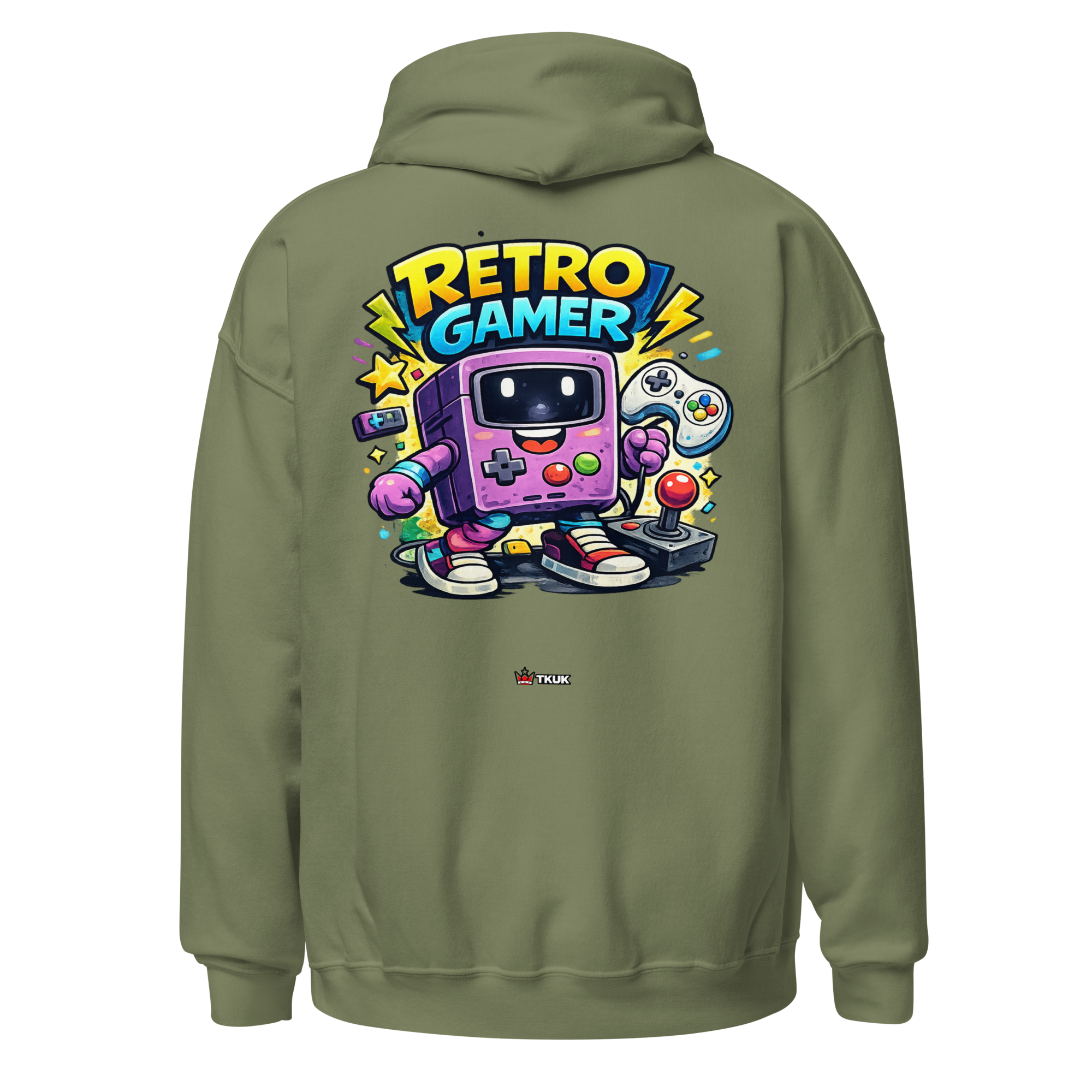 retro gamer hoodie