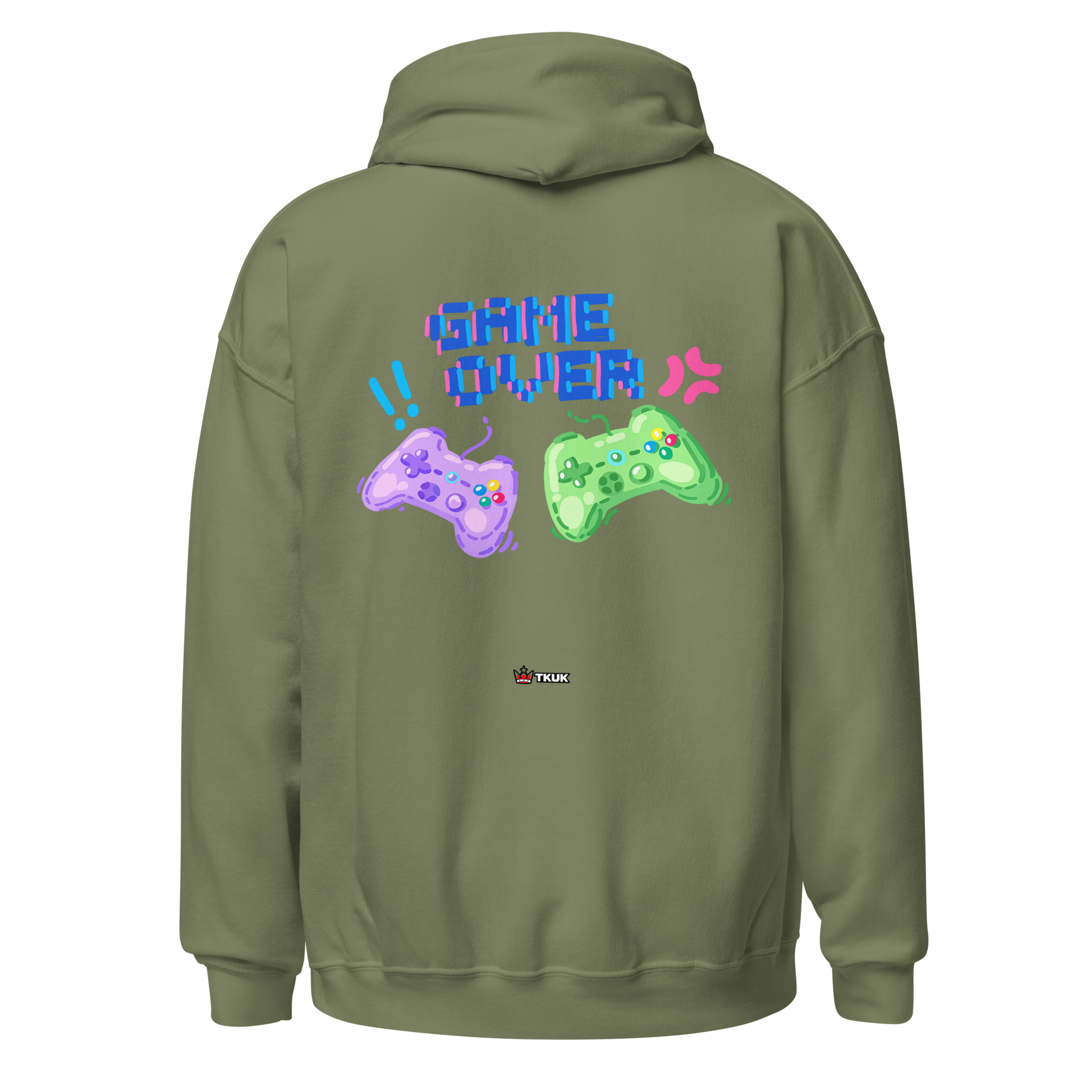 game over controllers hoodie
