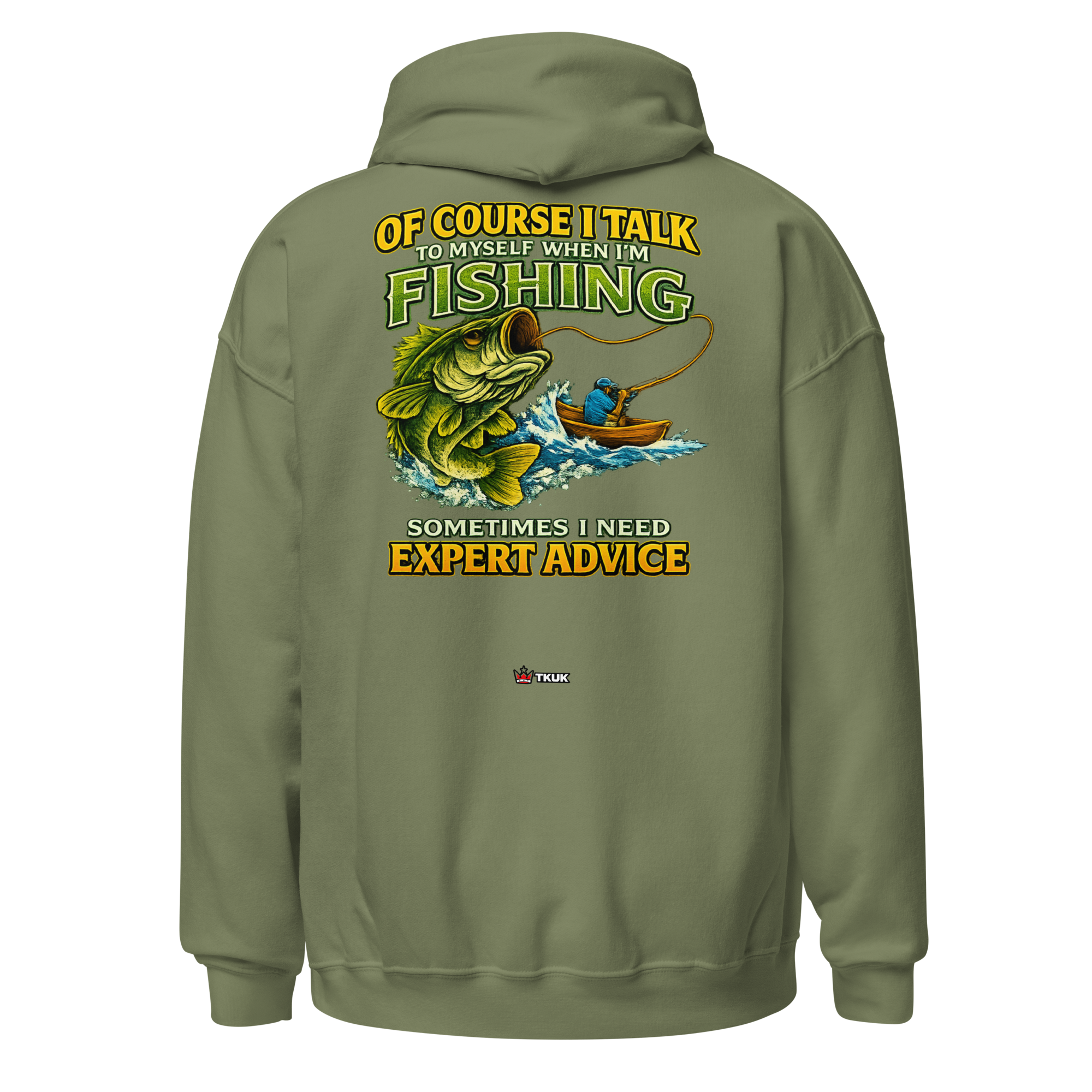 expert advice fishing hoodie