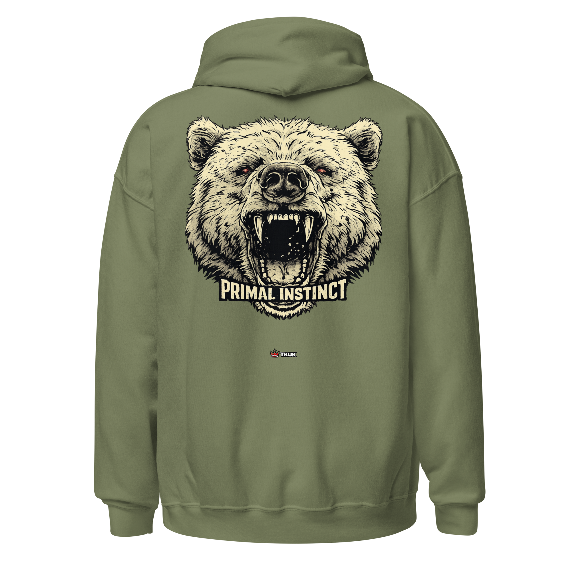 bear primal instinct hoodie