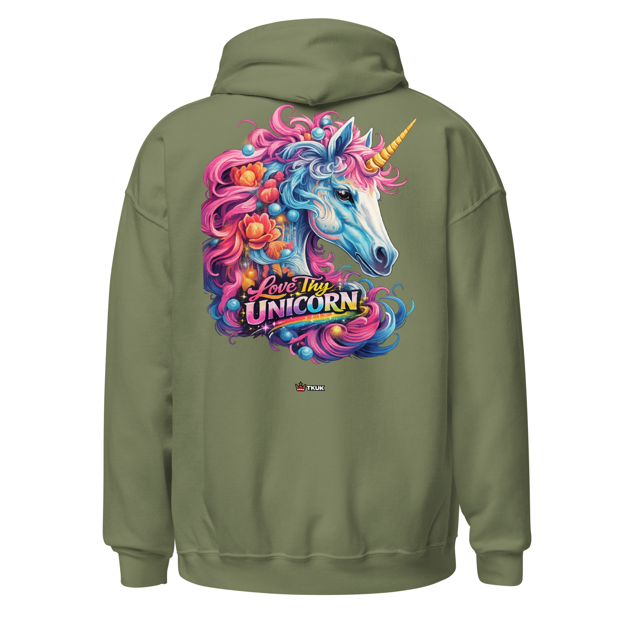 love thy unicorn fantasy hoodie