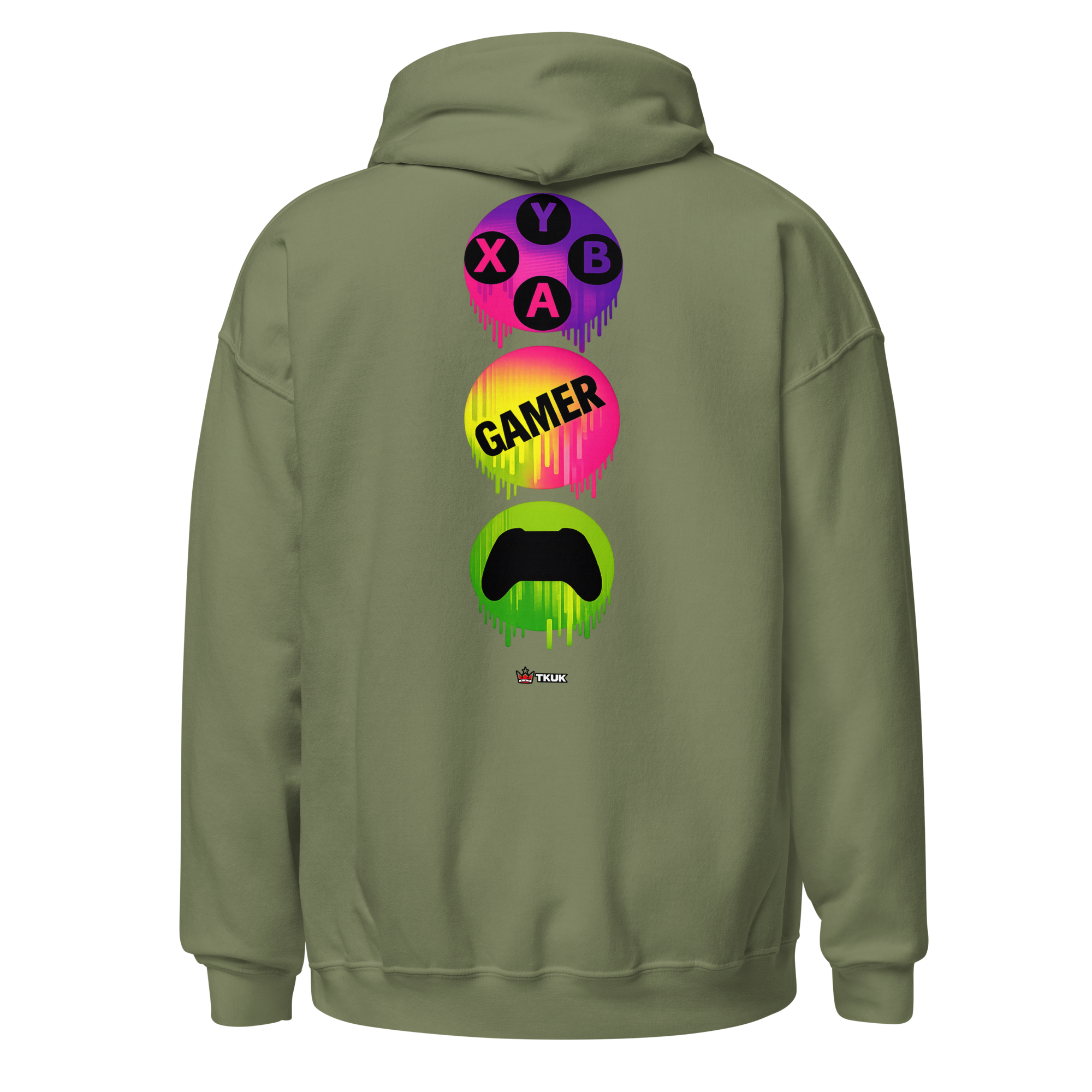 gamer neon controller hoodie gamer neon controller hoodie