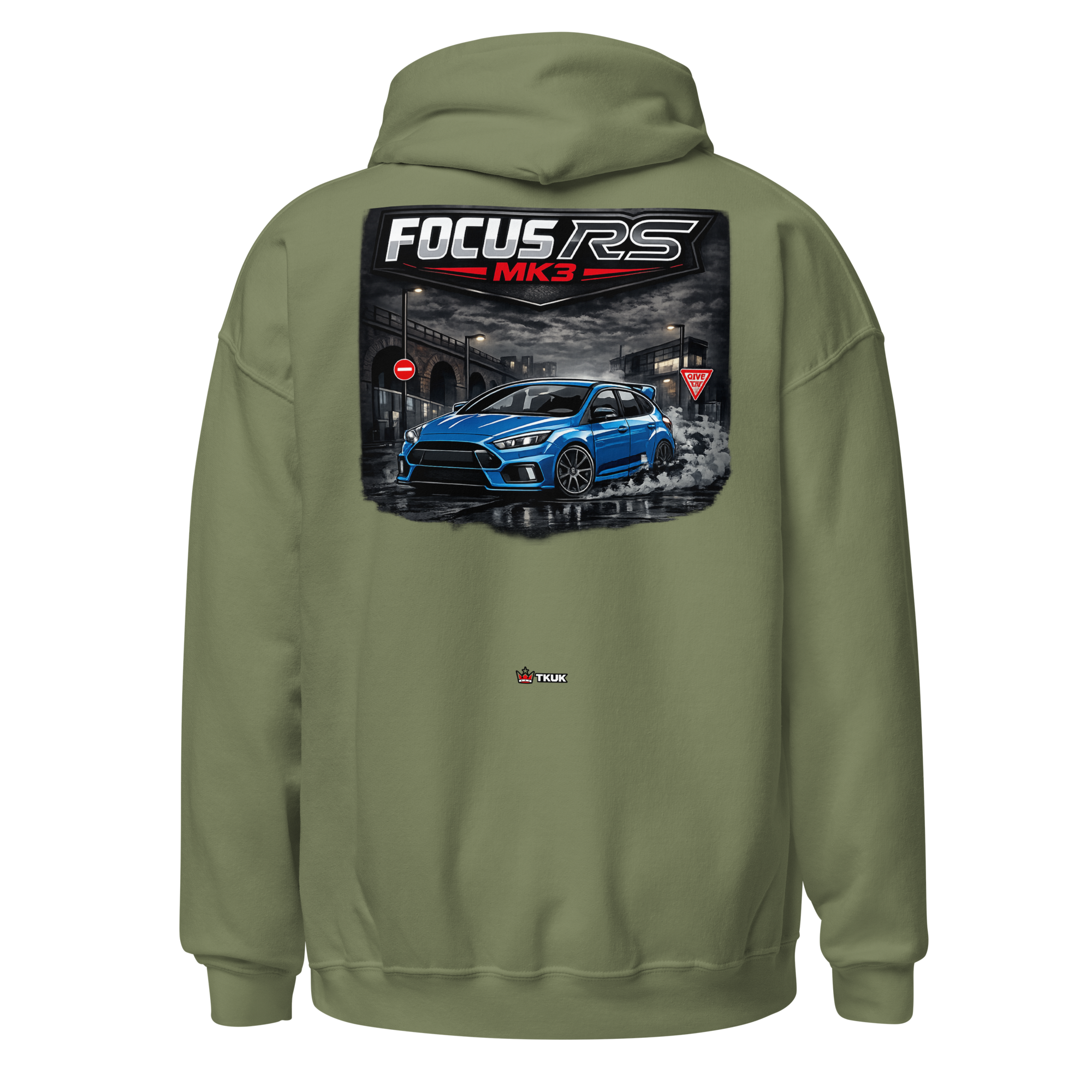 focus rs mk3 blue performance car hoodie focus rs mk3 blue performance car hoodie