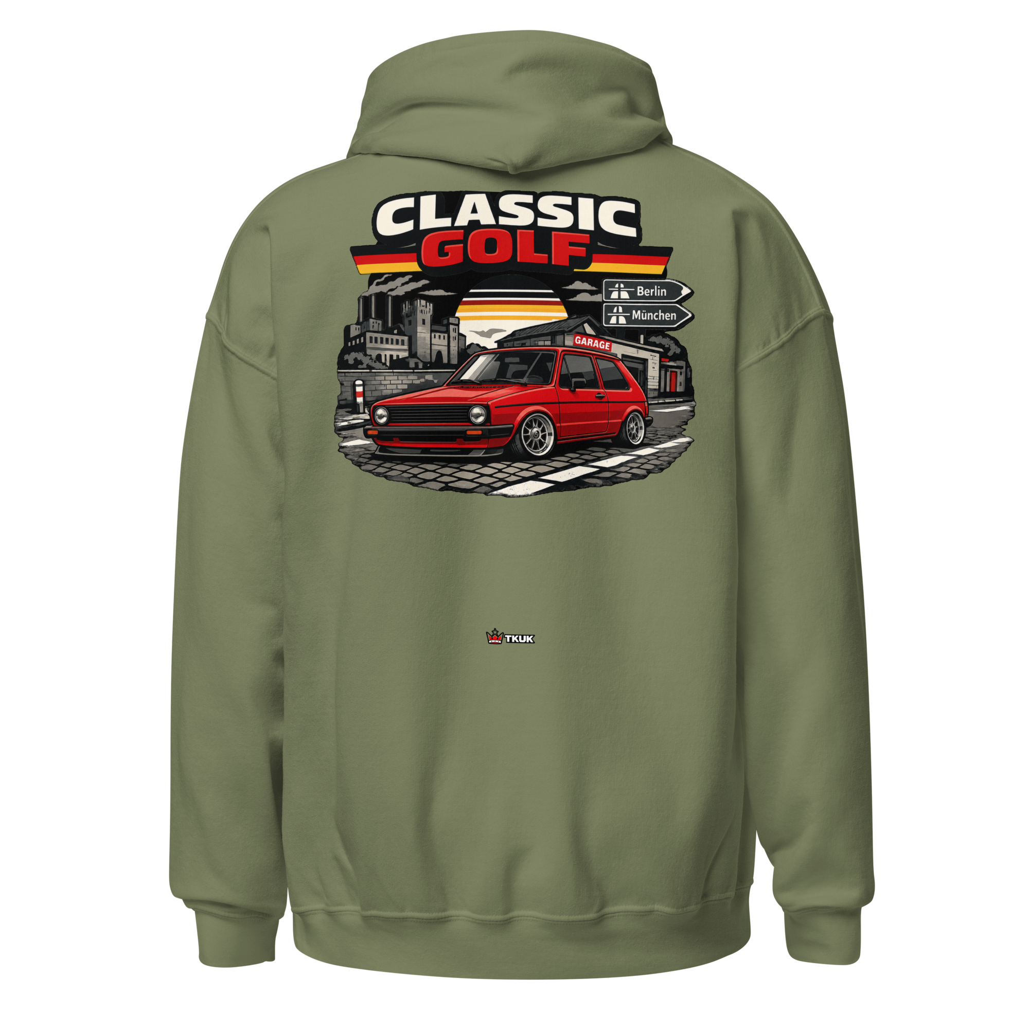 classic golf retro german car hoodie classic golf retro german car hoodie