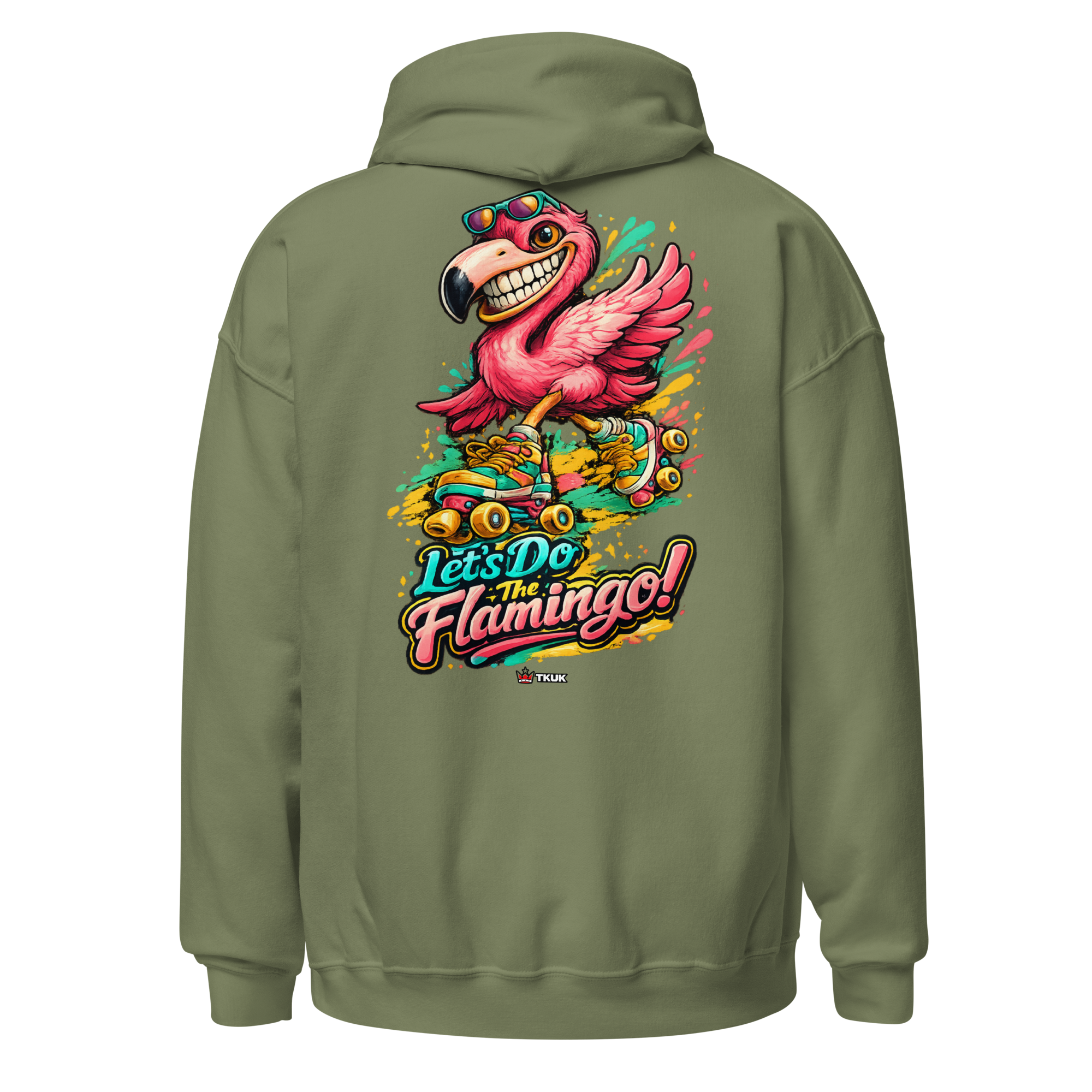 let’s do the flamingo skates hoodie