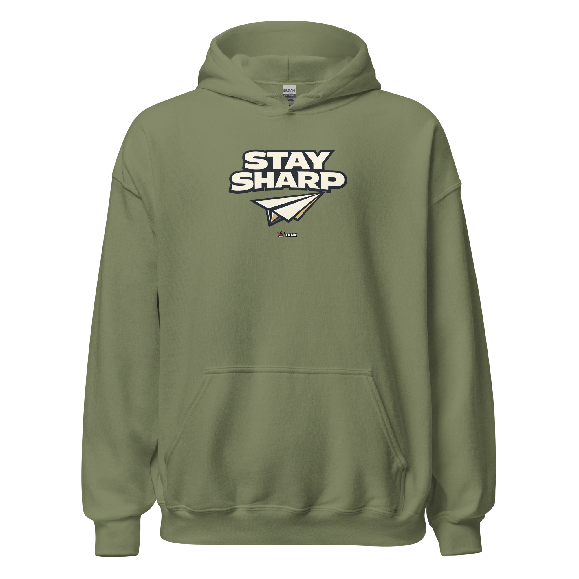 stay sharp minimalist hoodie